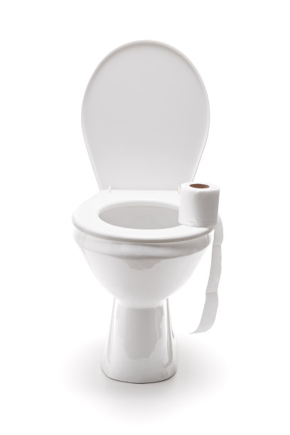 马桶座圈上的一卷纸图片下载