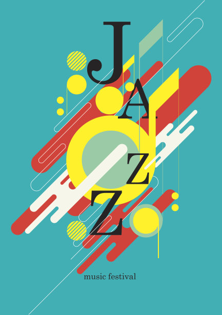 爵士音乐节模板图片下载