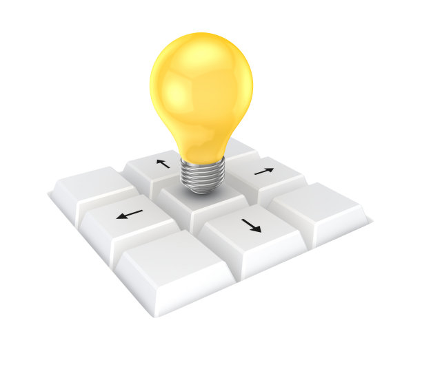 键盘上的灯。图片下载