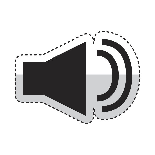 扩音器声音隔离图标图片下载