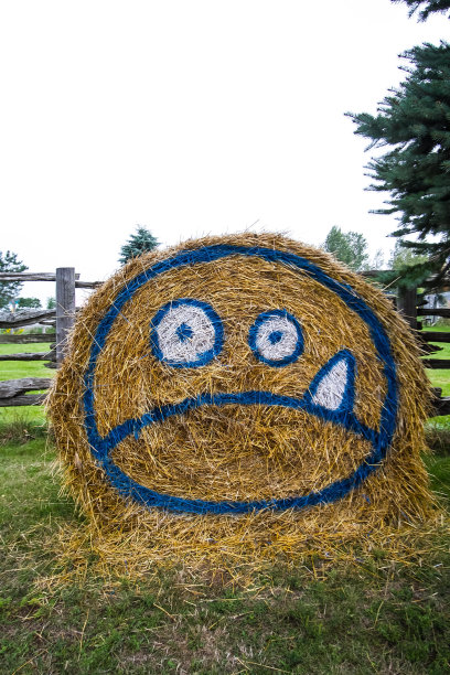 万圣节稻草包图片下载