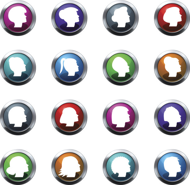 女人剪影图片下载