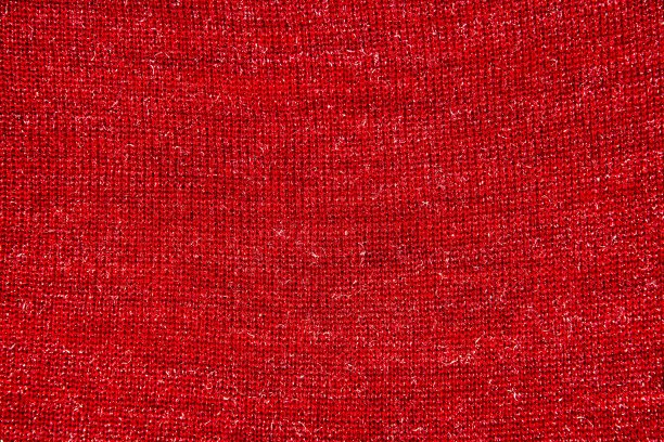 背景为红色织物，毛纱图片下载