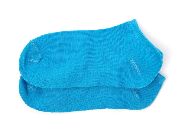 白色背景上使用的袜子图片下载