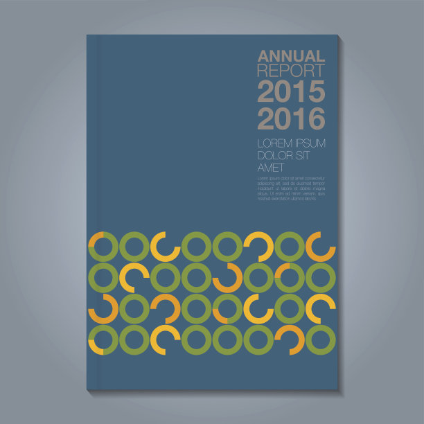 抽象最小的几何背景为商业年度报告书封面小册子传单海报图片下载