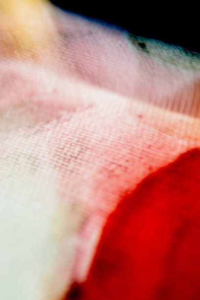 红白相间的抽象画图片下载