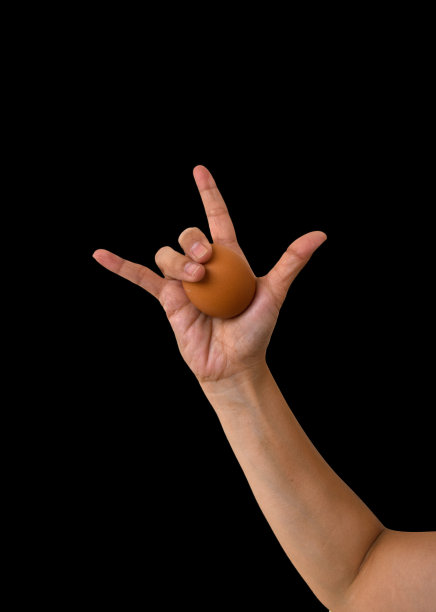 手示爱蛋手签图片下载