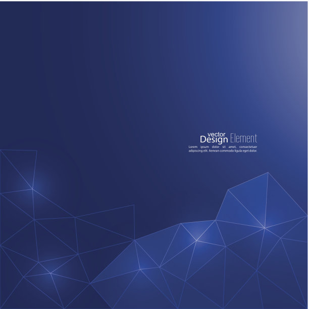 蓝色抽象背景与透明网格图片下载