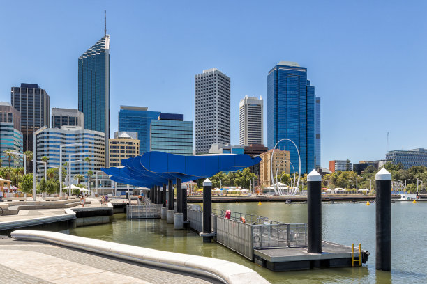珀斯的伊丽莎白码头图片下载