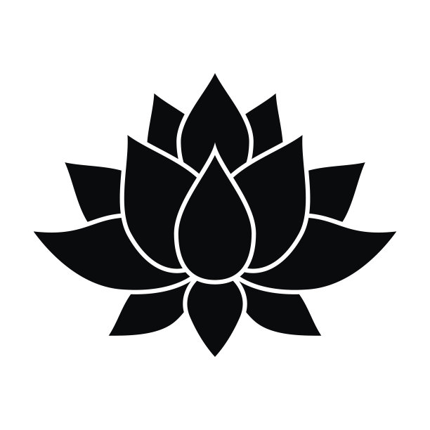 莲花标志素材图片