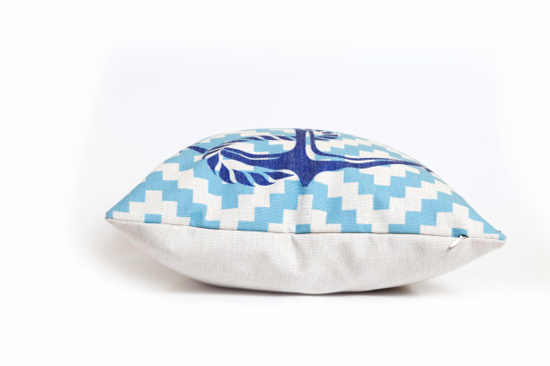 蓝色垫子图片下载