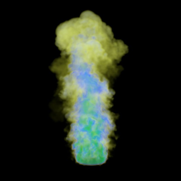 黑色背景上的烟雾。数码插图。图片下载