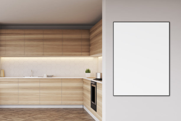 木厨房里的海报图片下载