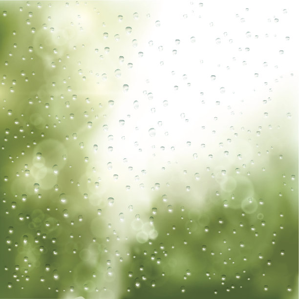 雨滴落在窗户上图片下载