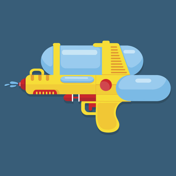 夏季水枪设计。图片下载