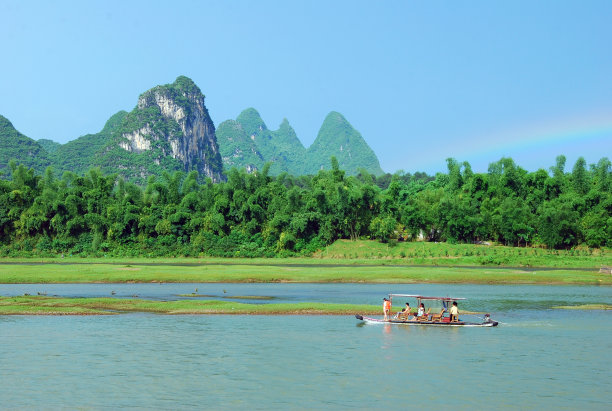 美丽的漓江风光图片下载