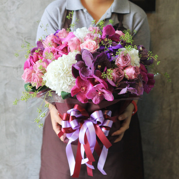 美丽的花篮图片下载