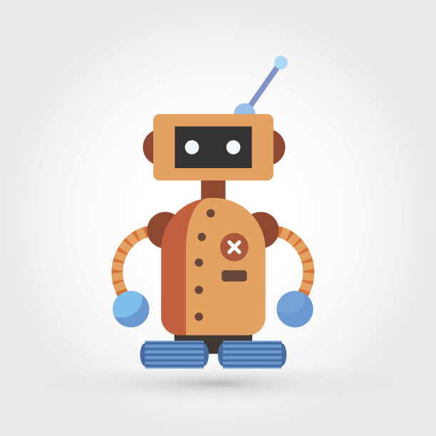 机器人矢量图素材ID：154384042