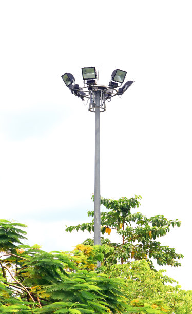 灯杆与天空图片下载