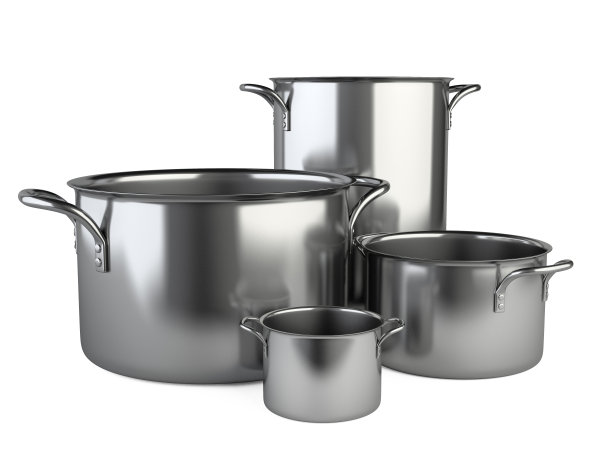 不锈钢锅。图片下载