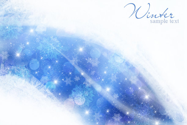 圣诞背景雪花。图片下载