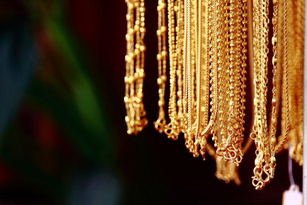 闭合的金项链图片下载