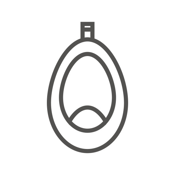 小便池线条图标图片下载