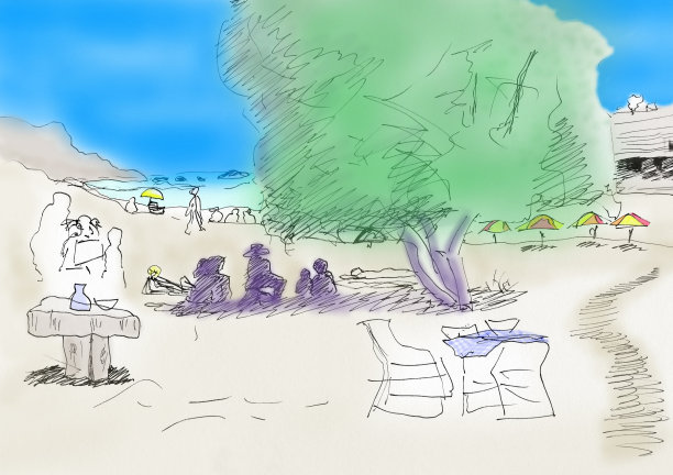 海滩场景图片下载