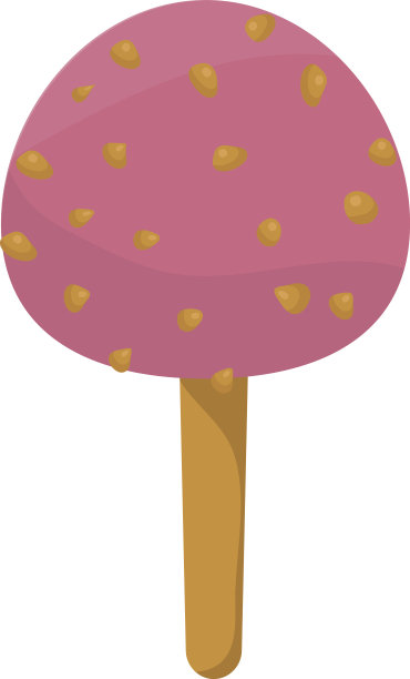 水果冰淇淋矢量插图图标孤立卡通甜点甜冷点心香草美味冷冻糖果口味设计美味酒吧派对图片下载