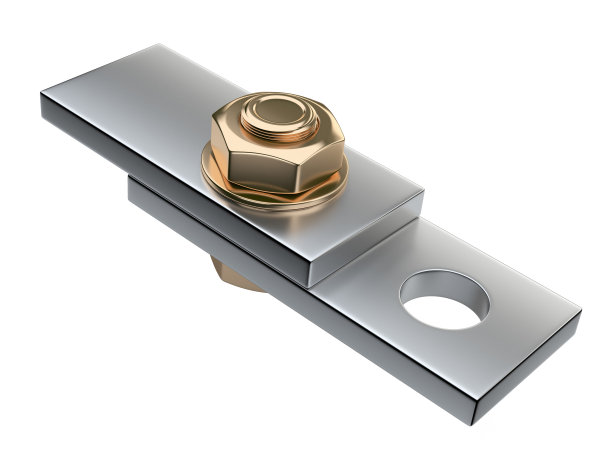 两个零件相互连接，一个是螺栓，一个是螺母图片下载