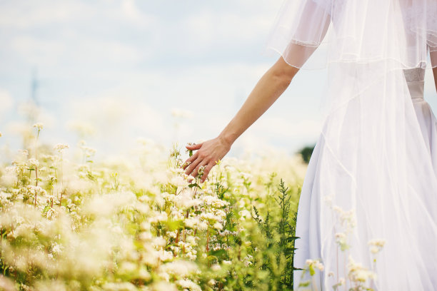新娘在自然界中图片下载