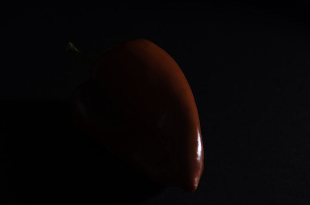 红色辣椒线条图片下载