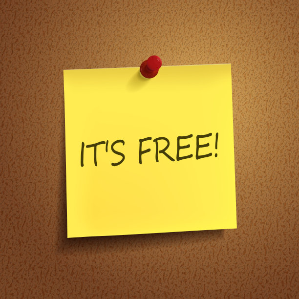 这是便利贴上的免费文字图片下载