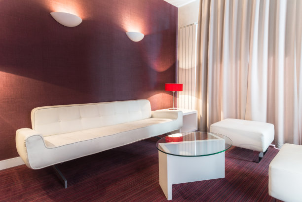 现代酒店客房装饰图片下载