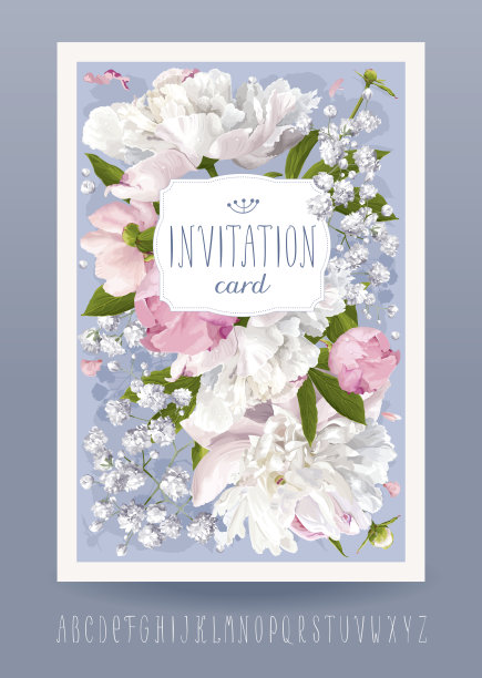 婚礼邀请卡图片下载