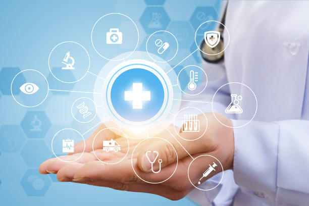 医疗护理的一套符号形式。图片下载