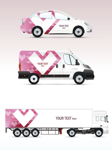 模板车辆的广告，品牌或企业身份。图片下载