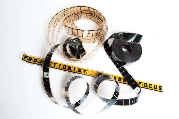 胶片卷轴:放映员请集中注意力图片下载