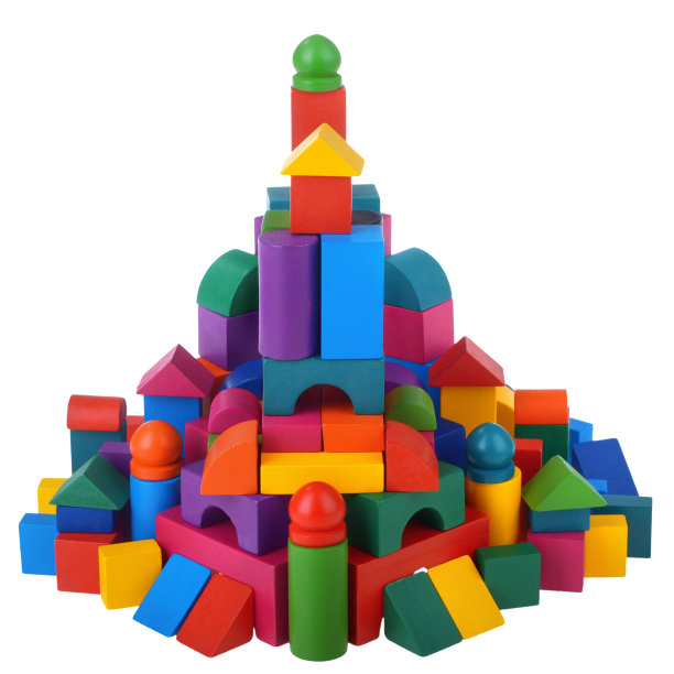 木制塔的概念图片下载