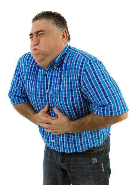 有胃痛，呕吐的胖子图片下载