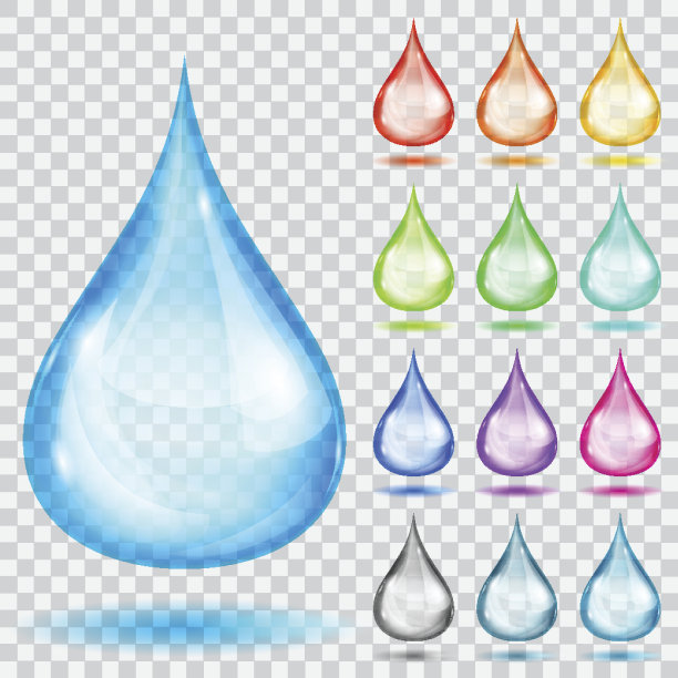 水滴矢量图素材ID：154479406