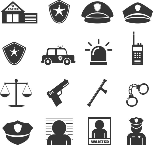 警察图标图片下载