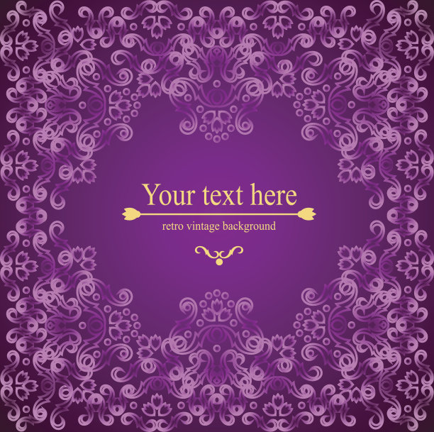 复古怀旧模式。矢量图图片下载