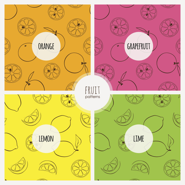 水果图案组图片下载