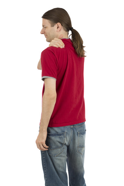 紧张的肩膀图片下载