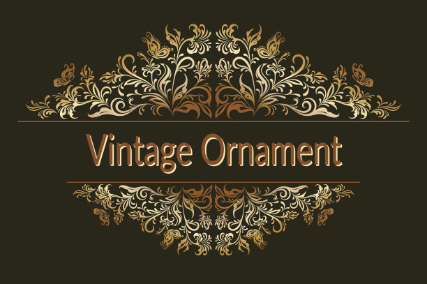 复古碎花点缀图片下载