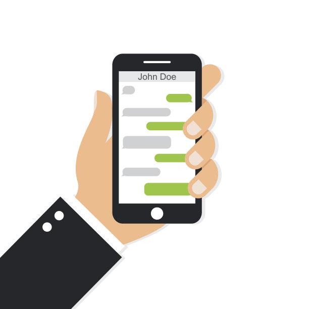 向量现代短信或消息图标。泡沫演讲集图片下载