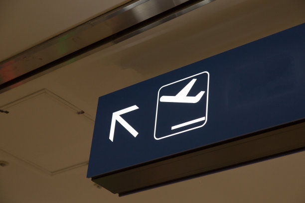 机场航站楼的迹象图片下载