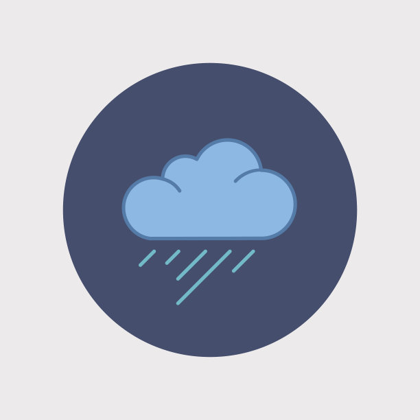 雨云向量图片下载