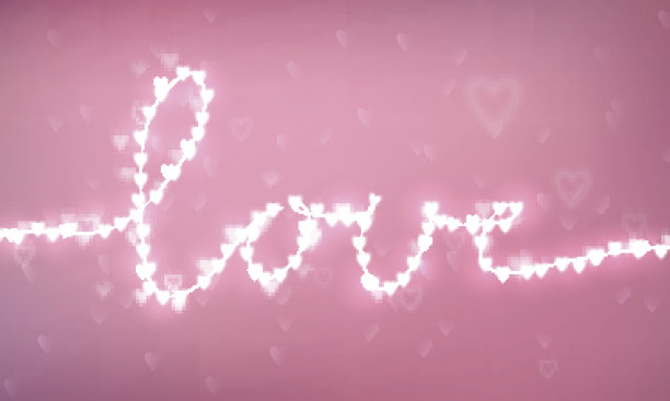 散景浪漫的背景图片下载